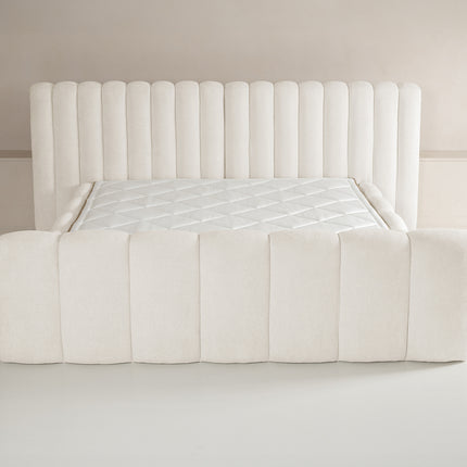 Designbed Chique 180x200 Beige - Zonder Matras