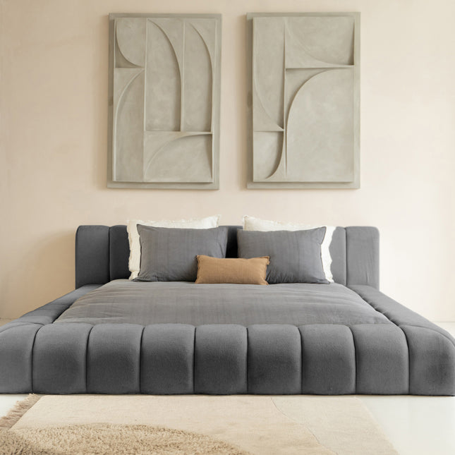 Designbed Classic 160x200 Antraciet - Inclusief Matras
