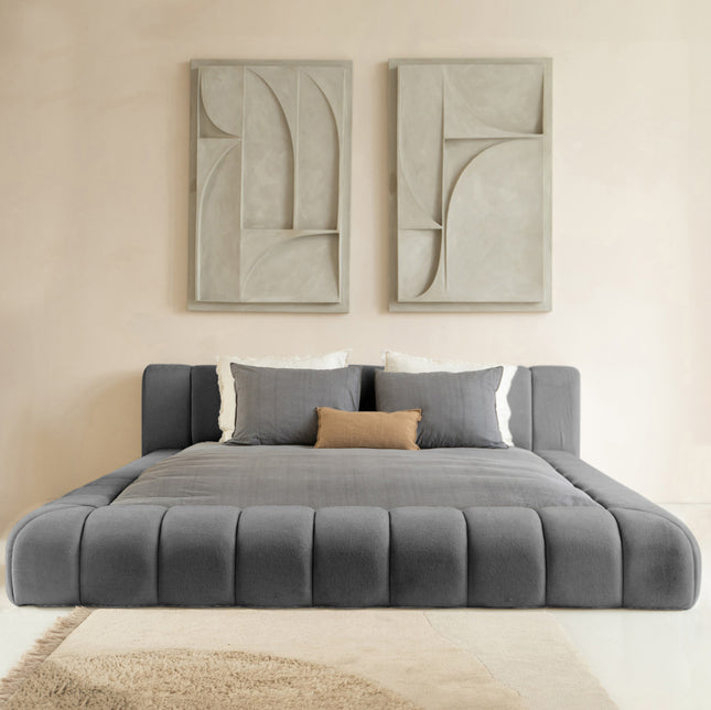 Designbed Classic 160x200 Antraciet - Inclusief Matras