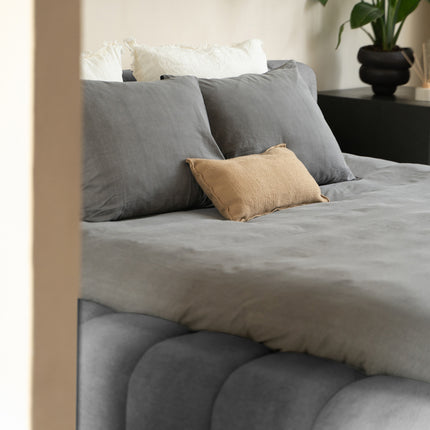 Designbed Classic 160x200 Antraciet - Inclusief Matras