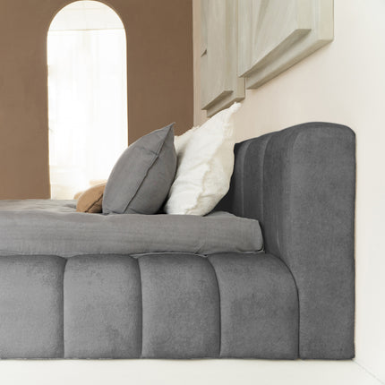 Designbed Classic 160x200 Antraciet - Inclusief Matras