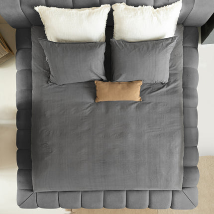 Designbed Classic 160x200 Antraciet - Inclusief Matras