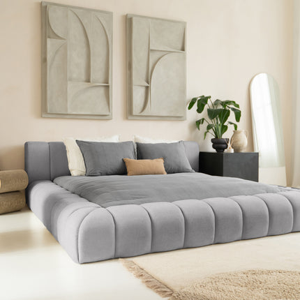 Designbed Classic 180x200 Grijs - Zonder Matras
