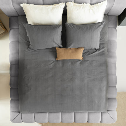 Designbed Classic 180x200 Grijs - Zonder Matras