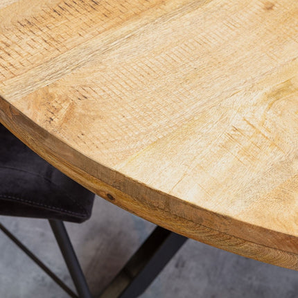 Eetkamertafel Rond | Mangohout