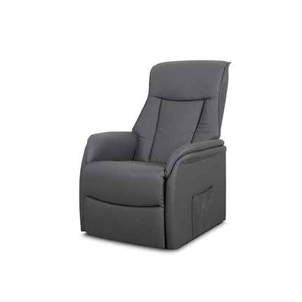 Electrische Relax met lift 'Miami' PU Grijs (1c)