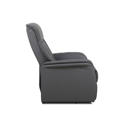 Electrische Relax met lift 'Miami' PU Grijs (1c)