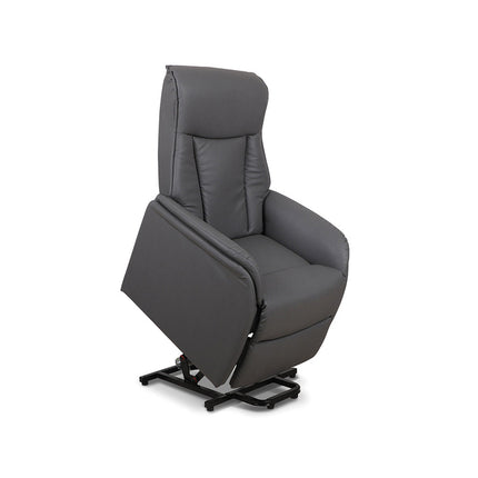 Electrische Relax met lift 'Miami' PU Grijs (1c)