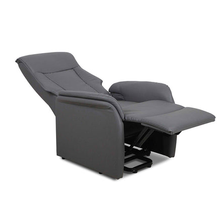 Electrische Relax met lift 'Miami' PU Grijs (1c)