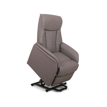 Electrische Relax met lift 'Miami' PU Taupe (1c)