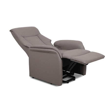 Electrische Relax met lift 'Miami' PU Taupe (1c)
