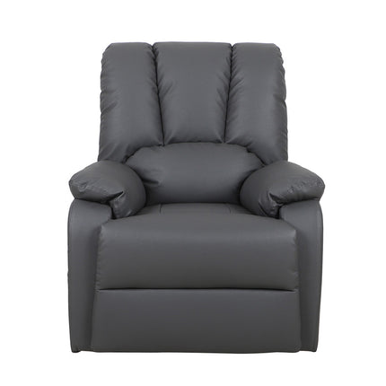 Electrische Relax met lift 'Osaka' PU Grijs (1c)