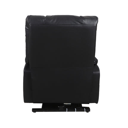 Electrische Relax met lift 'Osaka' PU Zwart (1c)