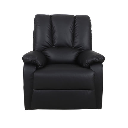 Electrische Relax met lift 'Osaka' PU Zwart (1c)