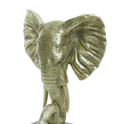 Ornament Elephant - Goud - 38.5x19.5x49cm