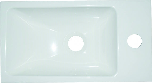 WC Washbasin in White Color 