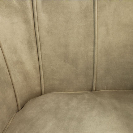 Armchair Chester - 72x71x80 - White/black - Adore 01