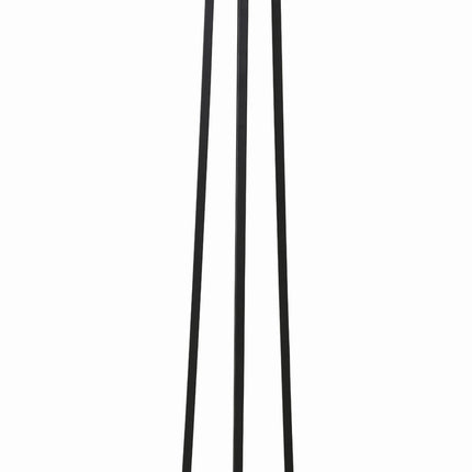 Vloerlamp Miley - Zwart - 25x25x130cm
