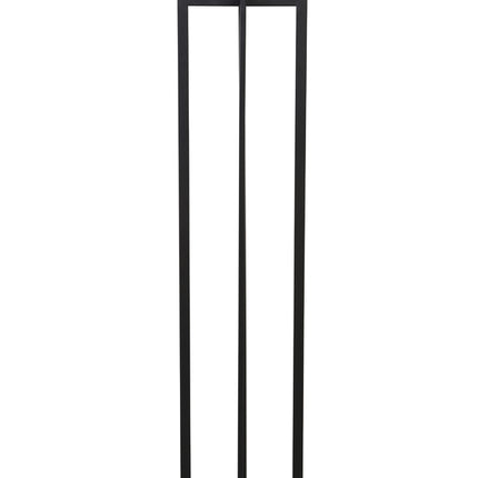 Vloerlamp Mace - Mat Zwart - 30x30x140cm
