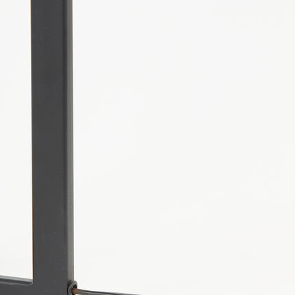 Vloerlamp Mace - Mat Zwart - 30x30x140cm