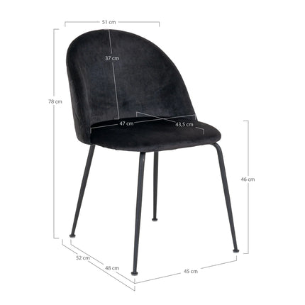 Eettafelstoel - set of 2