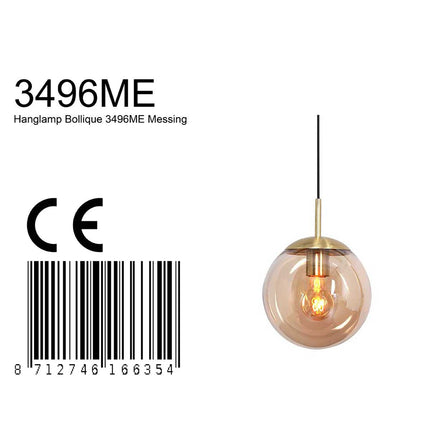 Hanglamp Bollique 3496ME Messing