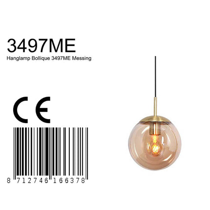Hanglamp Bollique 3497ME Messing