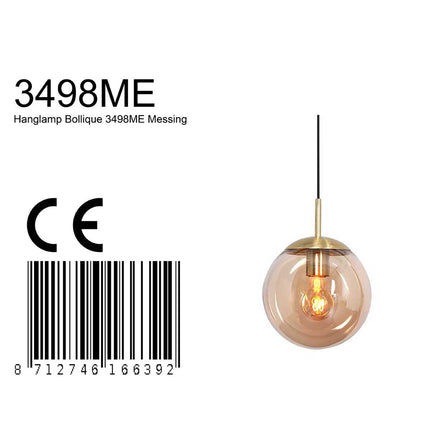Hanglamp Bollique 3498ME Messing