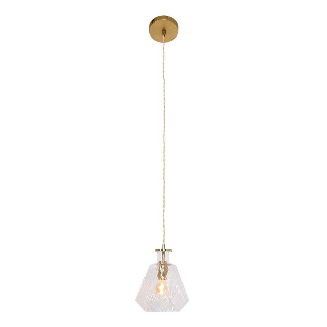 Hanglamp Grazio Glass 3492ME Messing