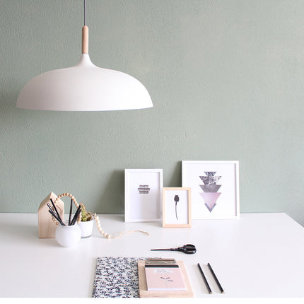 Hanglamp wit 45cm *M*