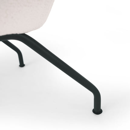 Fauteuil  - Vrijetijdsstoel wit schaap