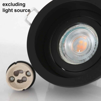 Inbouwspot Pélite 3371ZW Zwart