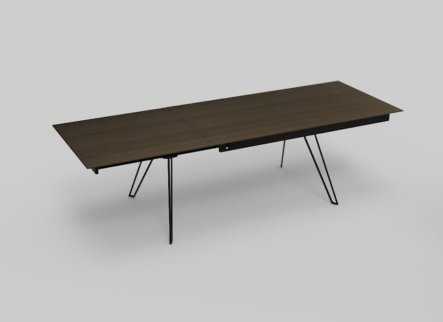 Eikenhout eettafel 180-280 DO