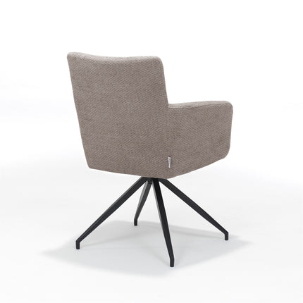 Eetkamerstoelen -  Retro Bliss Taupe