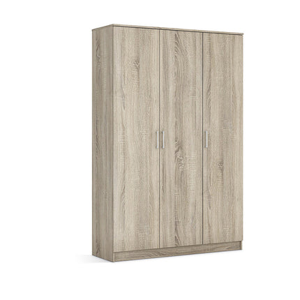Kledingkast 'Ray' 3 deuren Sonoma (2c)