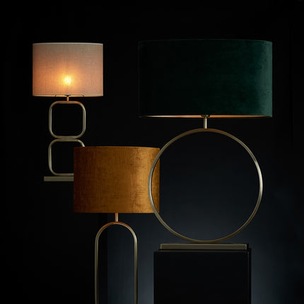 Lampvoet Lutika - Goud - 23x11,5x46cm