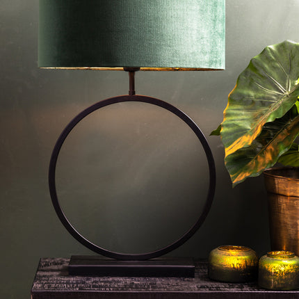 Lampvoet Liva - Mat Zwart - 50x15x59cm