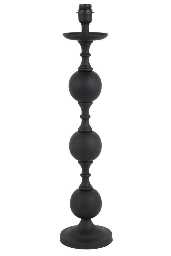 Lampvoet Lesane - Zwart - Ã˜17x70cm
