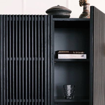 Dressoir - zwart eiken