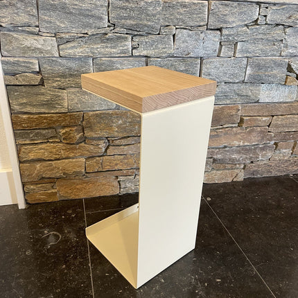 Meni20 - Stand - Creme - Wood Top