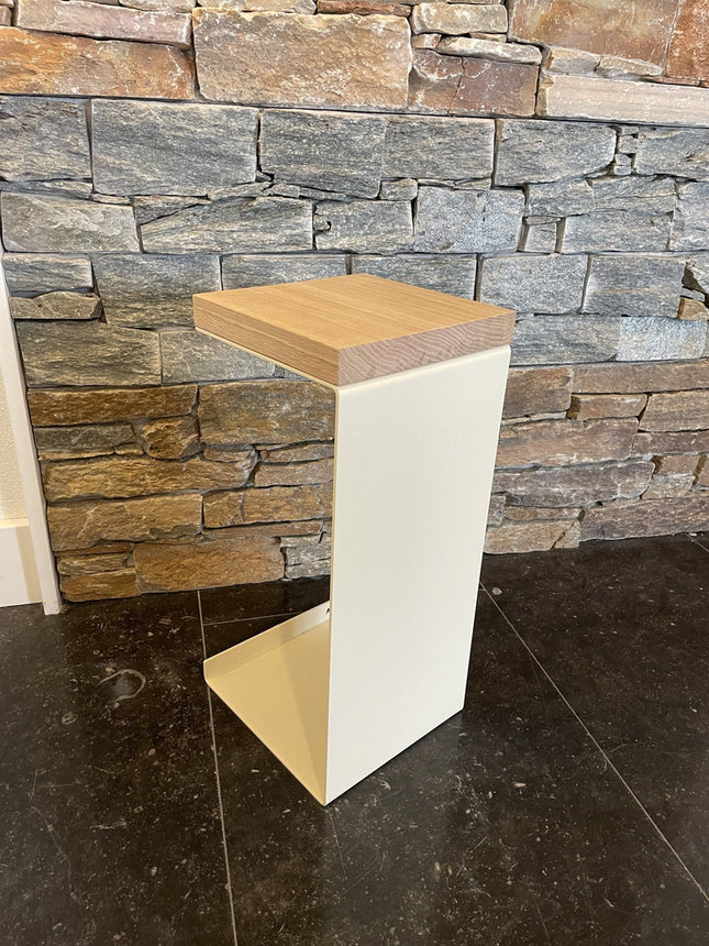 Meni20 - Stand - Creme - Wood Top