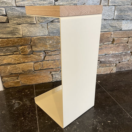 Meni20 - Stand - Creme - Wood Top
