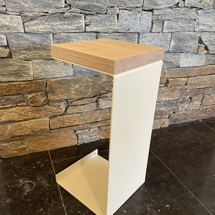 Meni20 - Stand - Creme - Wood Top