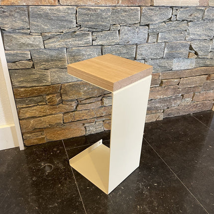 Meni20 - Stand - Creme - Wood Top