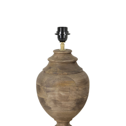 Lampvoet Milazzo - Bruin - 20x20x45cm