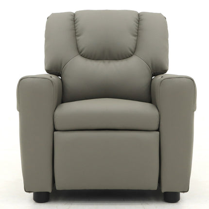 Mini-Relax 'Renée' manueel verstelbaar PU Grijs (1c)
