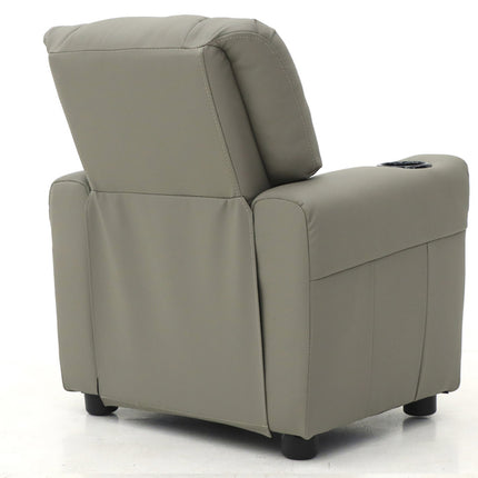 Mini-Relax 'Renée' manueel verstelbaar PU Grijs (1c)