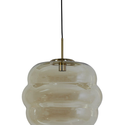 Hanglamp Misty - Smoke Glas - 45x45x48cm