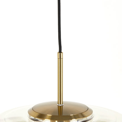 Hanglamp Misty - Smoke Glas - 45x45x48cm