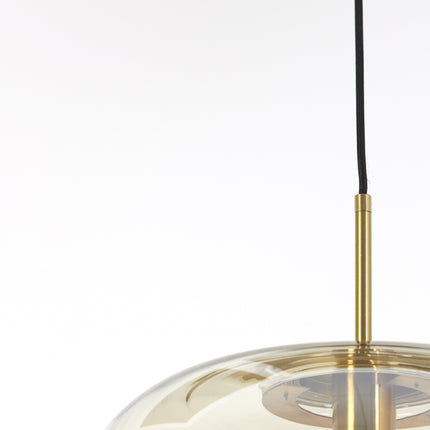 Hanglamp Misty - Smoke Glas - 45x45x48cm